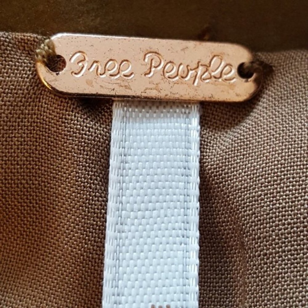 NWT! FREE PEOPLE Modern Femme Vegan Suede Skirt - Picture 7 of 8